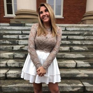 Semi Formal two piece dress